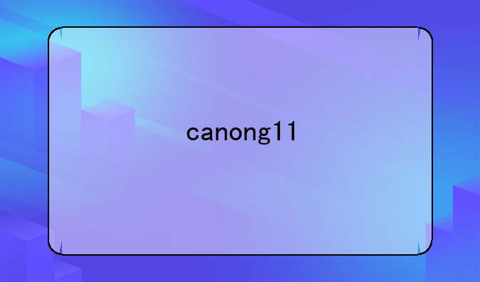 canong11