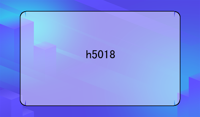 h5018