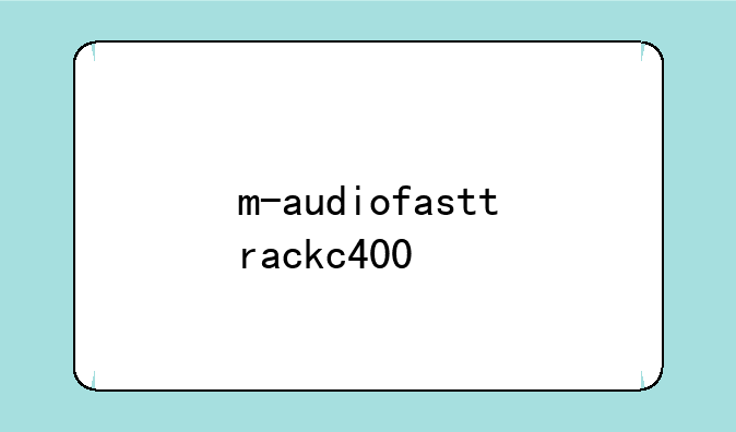 m-audiofasttrackc400